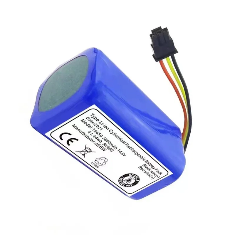 14.4V 2800mAh Robot Vacuum Cleaner Battery Pack for Qihoo 360 S5 S7 S7Pro T90 X9 Robotic Vacuum Cleaner Replacement Batteries