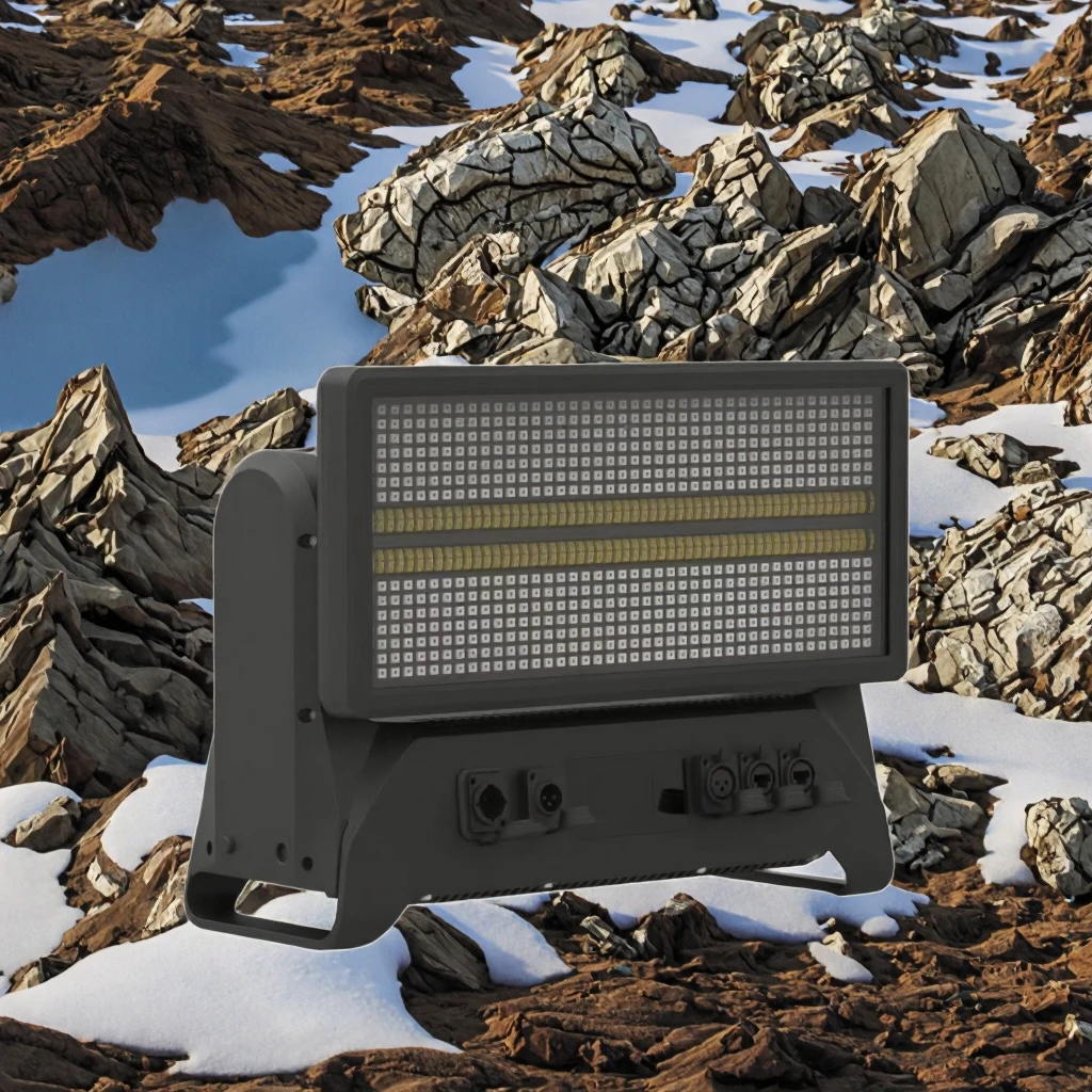 Lampu Panggung LED Hybrid Pro Color STRIKE M Wash dan Strobe 1500W IP65