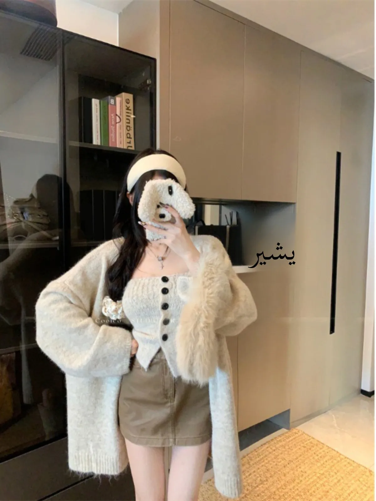 Korean Laid-back Style Women's Sweater Jacket Fall Season Tube Top Vest Two-piece Set Super Beautiful Loose Knitted Open Card...