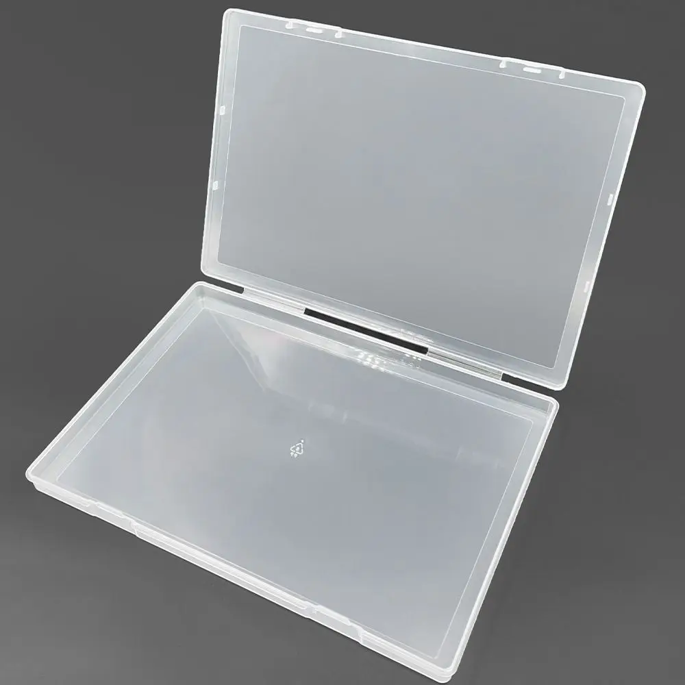 Dustproof PC Keycaps Storage Box 77 1U Keys with Paper Dividers Clear Keycaps Case Large Opening Universal Keyboard Keycaps Tray