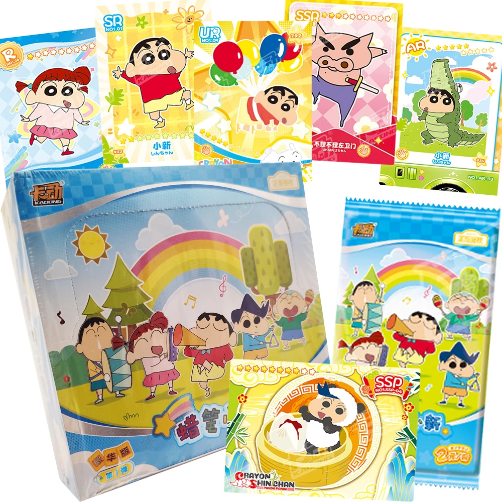 

Official Original Crayon Shin-chan Anime Collection Cards Nohara Hiroshi Misae Intimate Character Combination CP Cards Toy Gifts