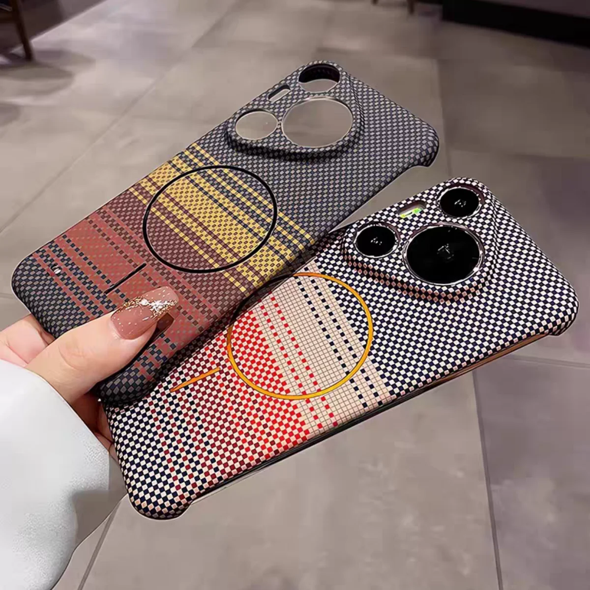 Huawei Mate 60 - Capa Magnética Sem Borda com Padrão