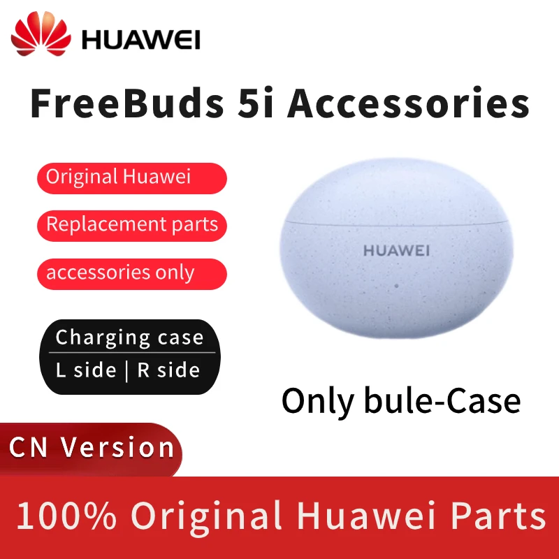 Original Part Replacement For Huawei FreeBuds 5i Wireless Bluetooth Headphone Single Left Right Or Charging Case Part