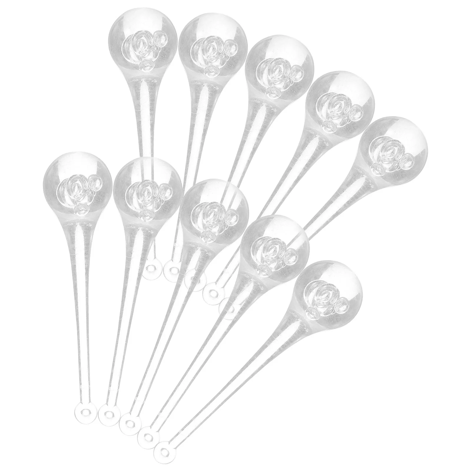 

10Pcs Water Drop Acrylic Crystal Pendants Decorative Hanging Ornaments for Curtain Decor Lamps Jewelry Garden Crafts