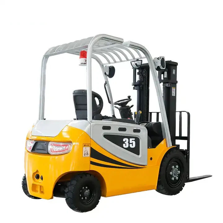 الرافعات الشوكية الكهربائية ببطارية 5 طن إلى 8 طن: تعمل بالليثيوم مع مشابك متعددة الوظائف للخدمات اللوجستية