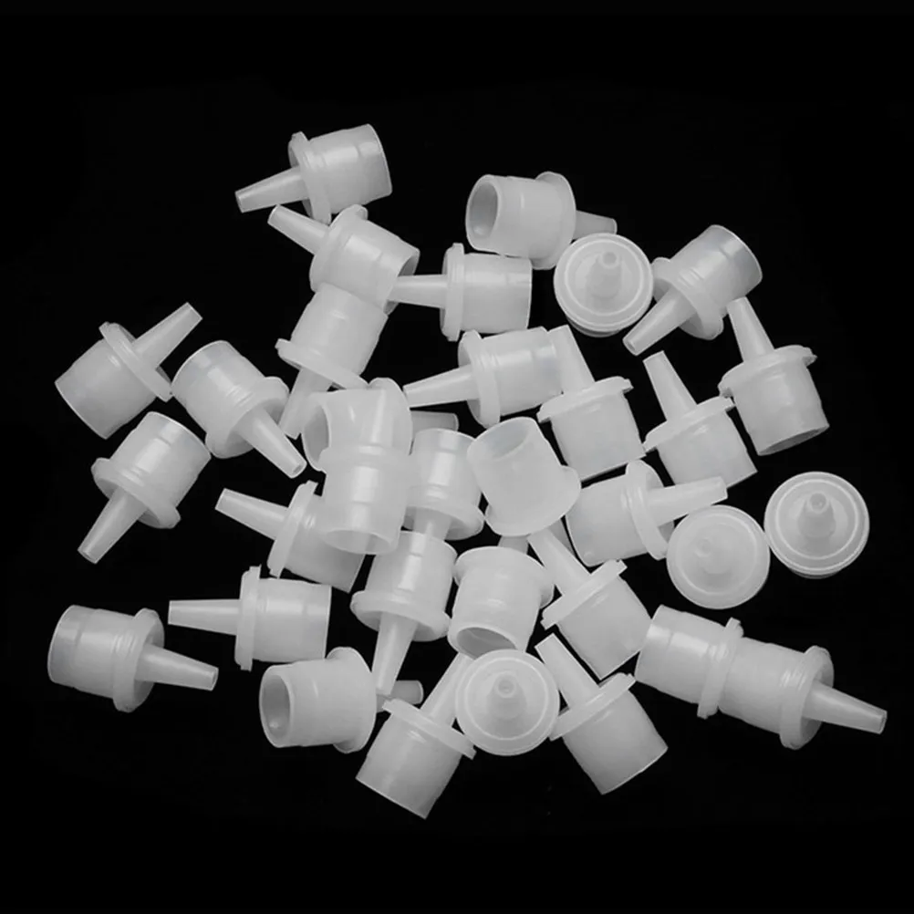 200Pcs Eyelash Glue Bottle Nozzle Caps Replacement Universal Lash Glue Bottle Plugs Lash Extension Tools Prevent Blockage