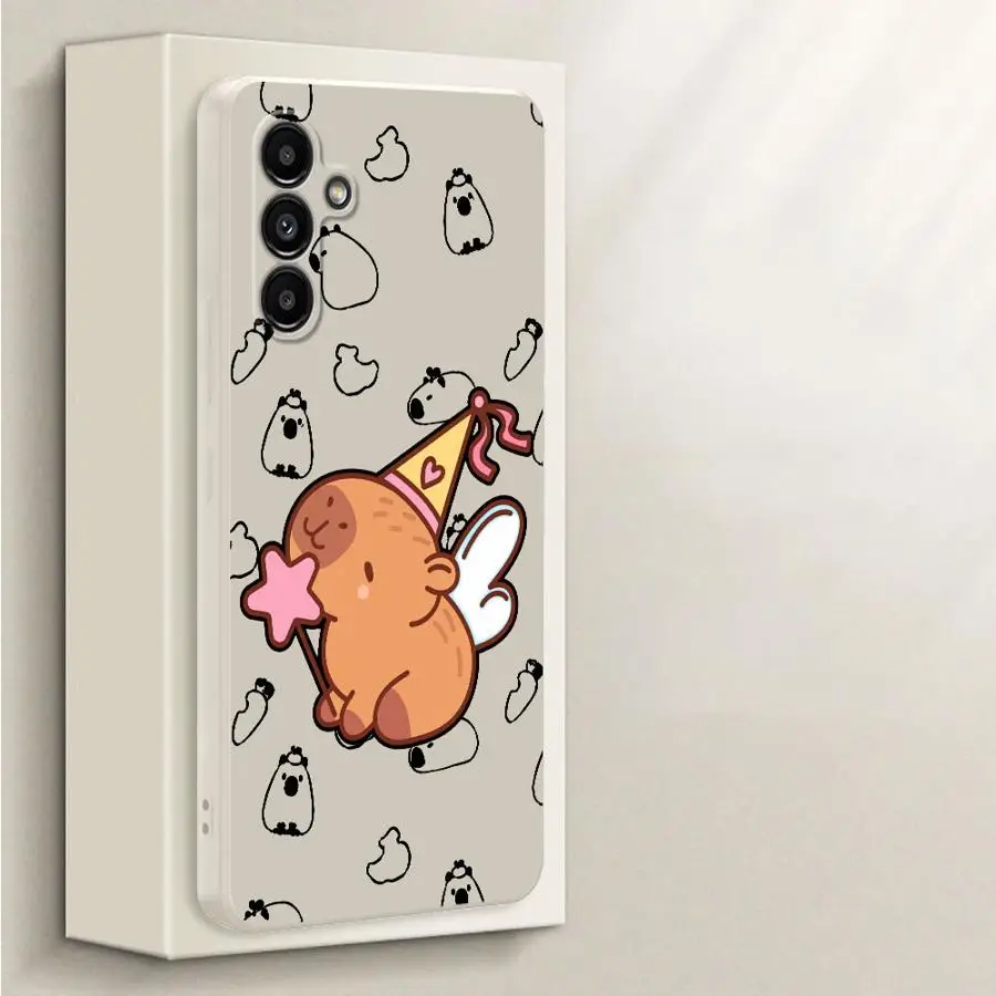 Caypabara Cartoon Cute Phone Case for Samsung Galaxy A13 A14 A16 A22 A52 A51 A11 A12 A35 A36 A26 A34 A24 A15 Soft Cover 