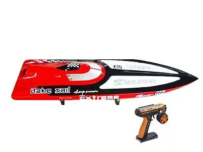 G30C High Speed 30CC Red Fiber Glass 65KM/H Gasoline Racing ARTR RC Boat W/ Radio System Toucan Toys for Adults Gift THZH0067