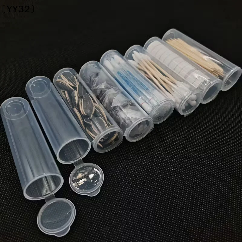 2/4/6pcs Mini Toothpick Holder Portable Swab Storage Box Travel Organizer Swabs Makeup Brushes Small Essentials With Lids〔YY32〕
