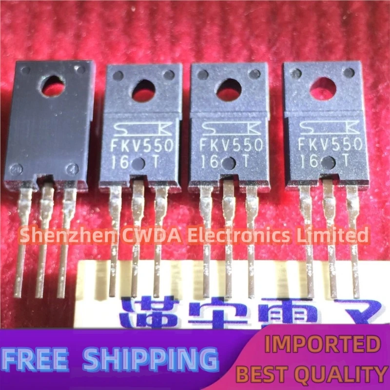 10PCS-20PCS  FKV550   FKV550T  TO-220F In Stock Can Be Purchased