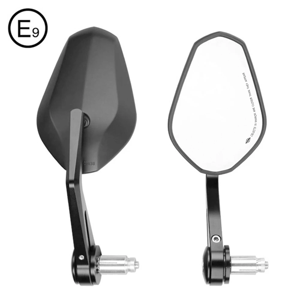 Motorfiets Bar Einde Spiegel Universele 360 ° Stuur Achteruitkijkspiegel Voor Sportster Softail Road King V-Star Motorfiets Accessoires - afbeelding 1