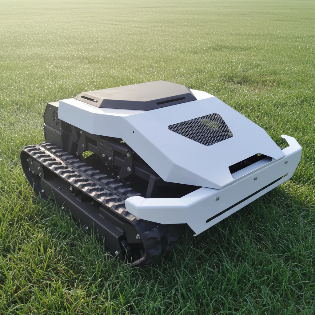Customize Remote Control Tracked Lawn Mower Multifunctional Garden Mower Factory Supply