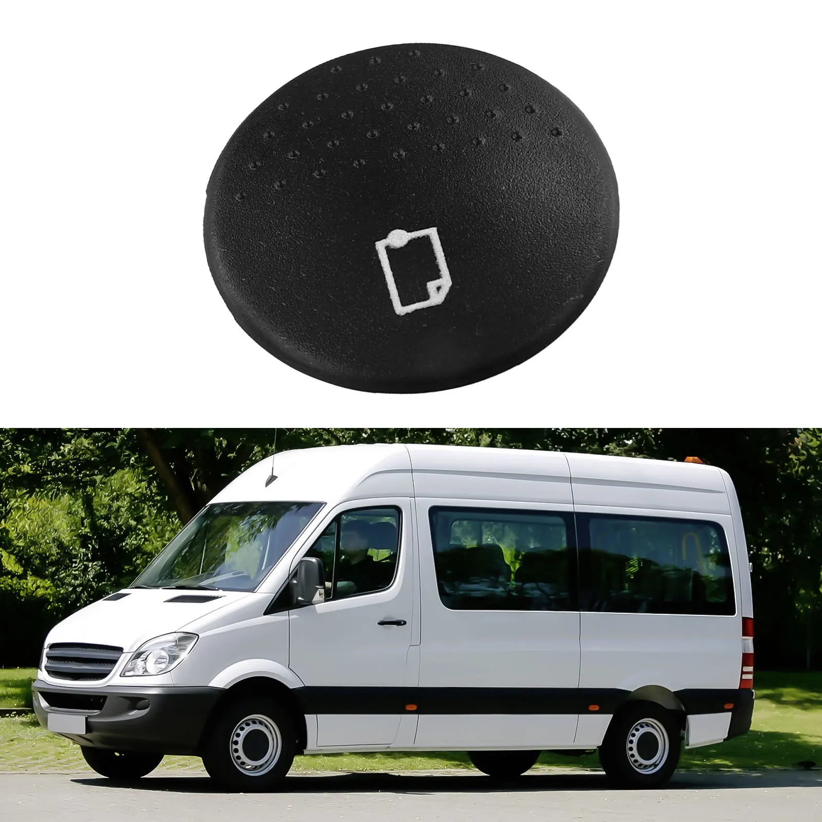 Black Plastic Button Document Holder Paper Holder For Mercedes Sprinter 906 A00008320000 Accessories For Vehicles