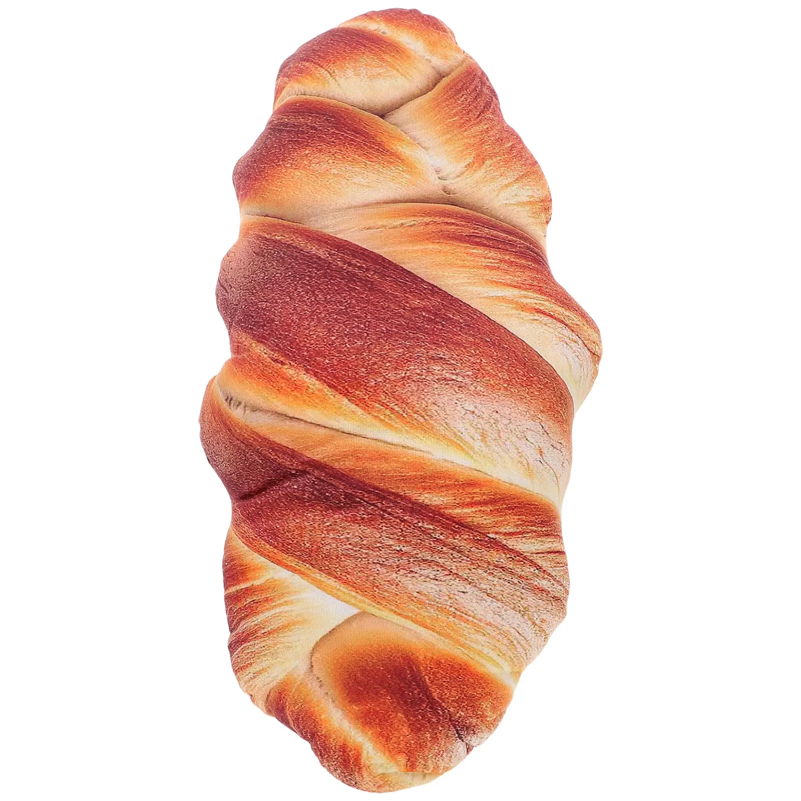 

3D Simulation Bread Shape Soft Food Cushion Home Decor Comfortable Baguette Back Cushion Creative Sofa Pillow Funny Stuffed