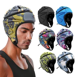 Rugby Football Helmet Headguard portiere Hat Cap Soft protettivo Rugby Headguard Adult