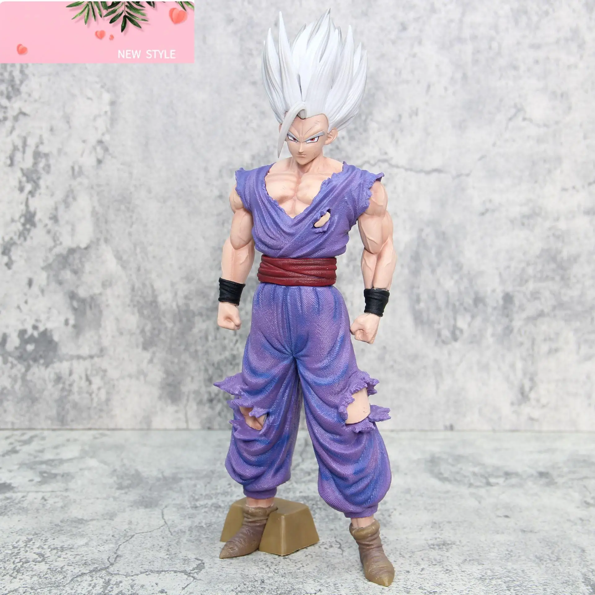 

33cm Dragon Ball Z Figures Son Gohan Anime Figurine Gohan Pvc Model Statue Doll Collection Decoration Ornaments Toys Gift