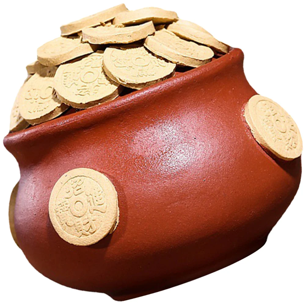 

Ceramic Clay Tea Pet Ornament Cornucopia Figurines Decor Shaped Adornment Desktop Small Size Home Dorm Office Gift