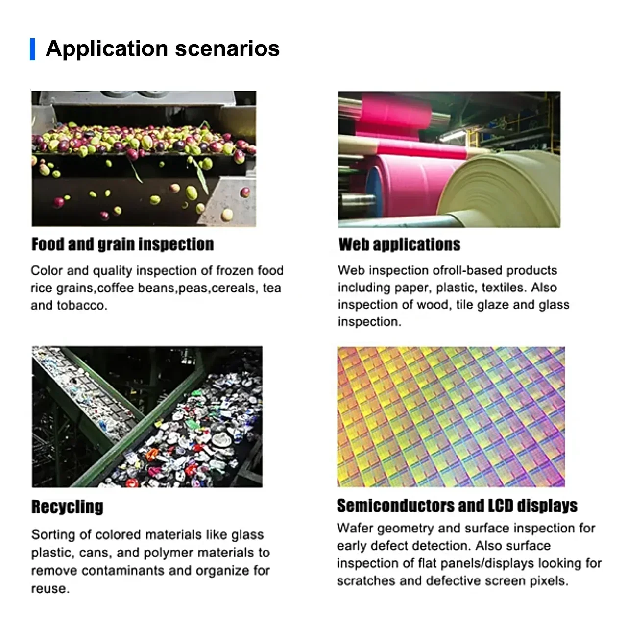 Kamera Pemindai Garis Inframerah IR Resolusi Tinggi 4K 40kHz RGB+NIR 4-line Sensor untuk Deteksi EL Fotovoltaik Piranha4, Tersedia di Tahun 2025