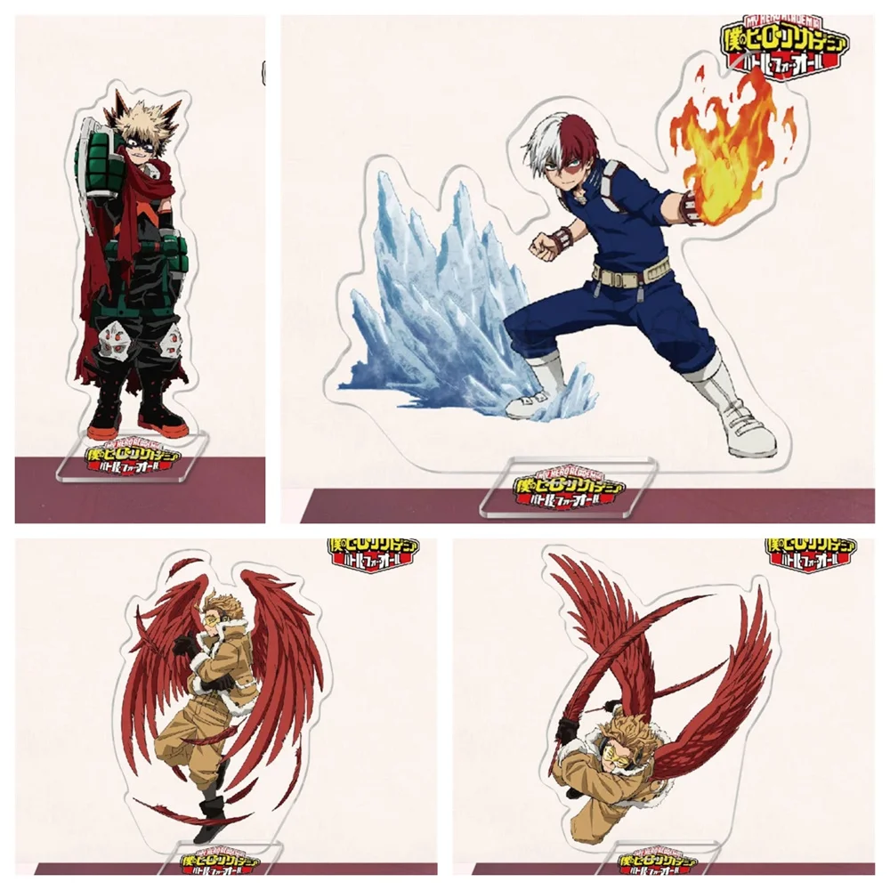 

15CM Charm Anime My Hero school Acrylic Stand Model Cosplay Characters Ornament Accessories Goods Collection Gifts
