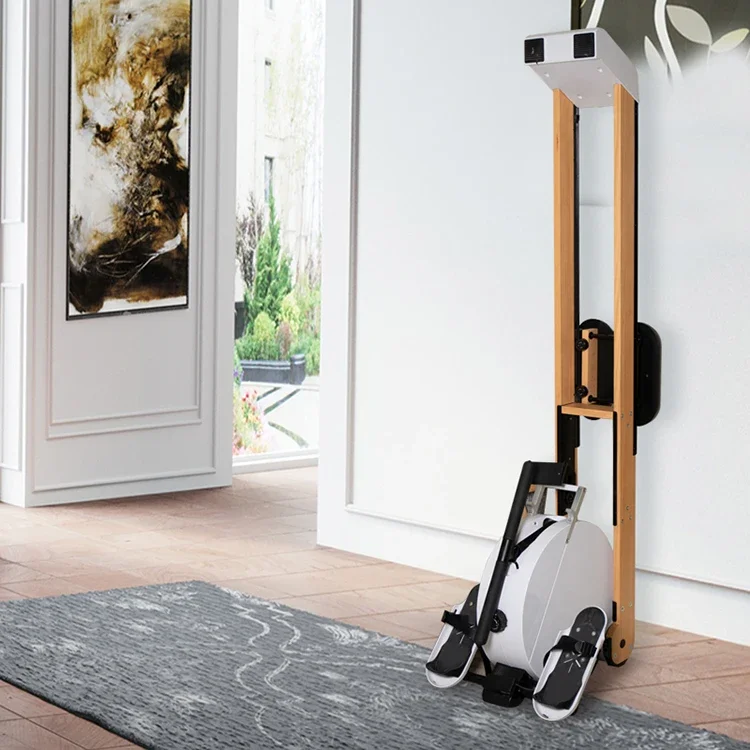 Silent Smart Rowing Machine Magnetic Rower with iPad Holder