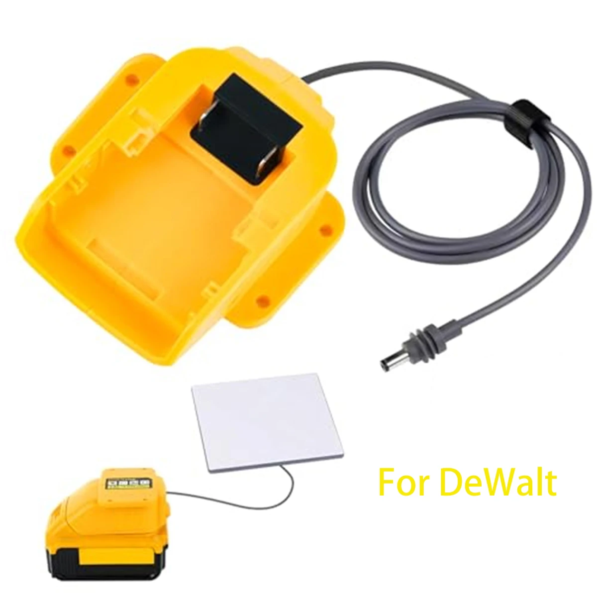 

Адаптер для аккумулятора Starlink Mini, совместимый с аккумулятором Dewalt 20V, преобразователь питания для Starlink Mini DC 18AWG DC5521