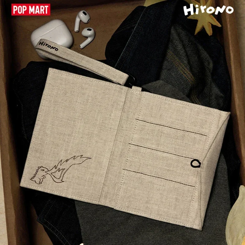 POP MART Hirono Mist Walker Series Fabric Passport Holder Blind Box Mystery Box Toys Ornament Figurines Home Decor Desktop Model - view 3