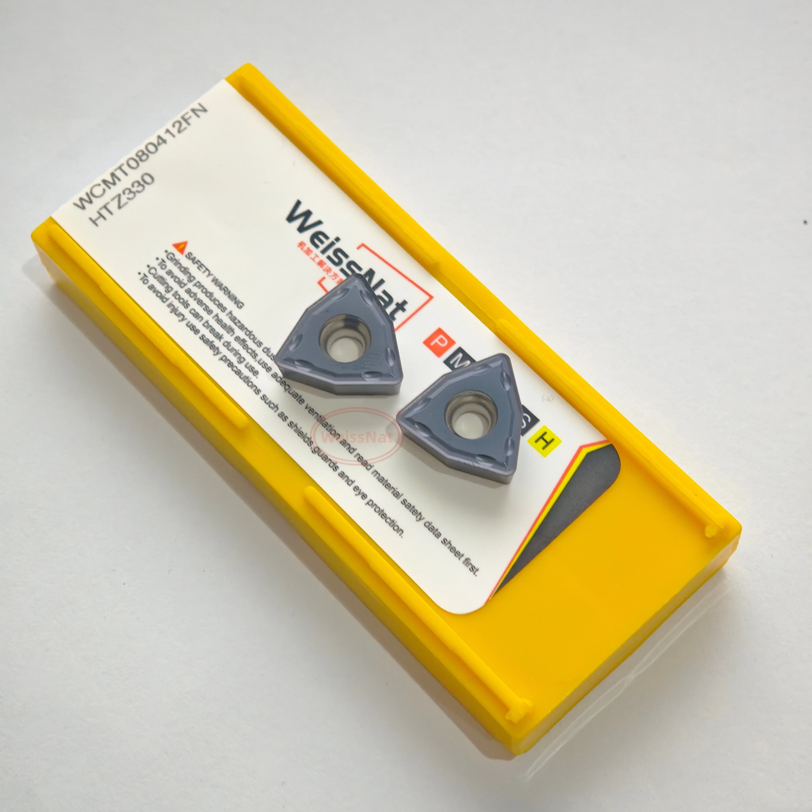 WeissNat WCMT080412FN، WCMT06T308FN.WCMT050308FN، WCMT030208FN، WCMT040208FN إدراجات كربيد، إدراجات مثقاب WCMT U