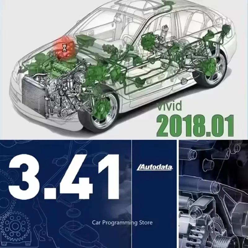 Vivid 2018 ورشة عمل البيانات اكسسوارات السيارات Atris-Technik أجزاء كتالوج أوروبا سيارة إصلاح البرمجيات + Autodata 3.41 obd2 أداة الماسح الضوئي #2