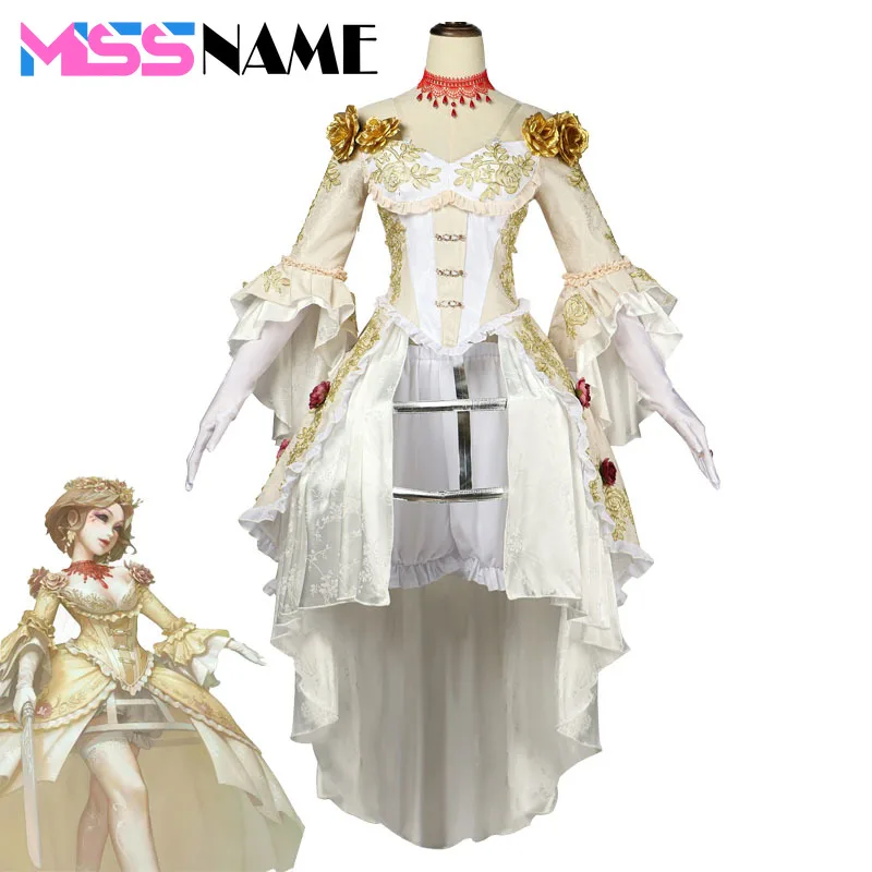 Bloody Queen Mary Cosplay Identity V Cosplay Costume Party Clothing Role Play Comic Con Wigs Coser Prop