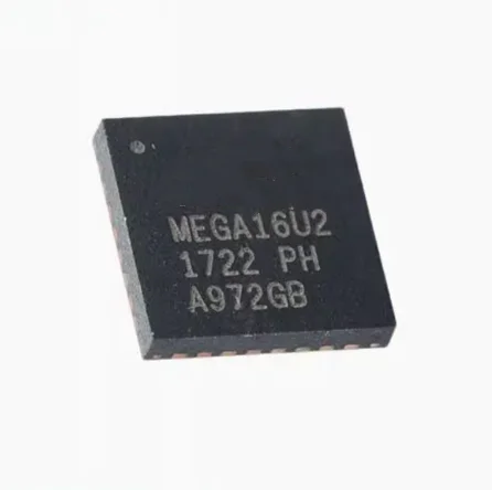 5-50pcs  ATMEGA16U2-MU  ATMEGA16U2-MUR  ATMEGA16U2  QFN32   8 Bit Microcontroller MCU  100%New And Original