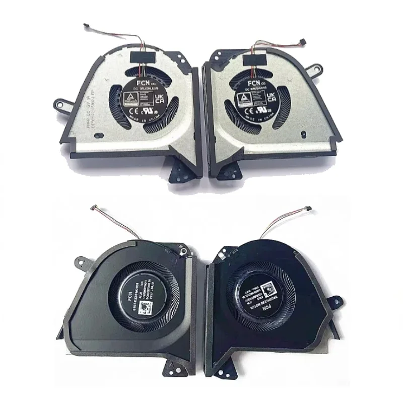 

For ROG Zephyrus GA503R GA503RM GA503RS GA503RW GA503RX 13NR0800T04011 13NR0800T03011 DFSCK221151812 CPU GPU Fan Accessories