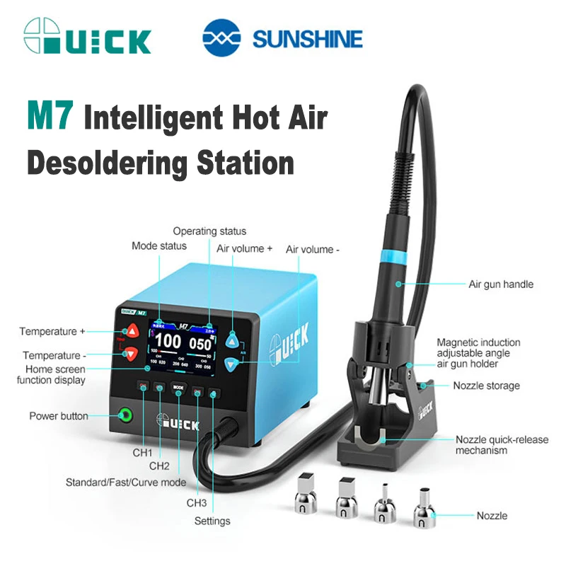 Quick M7 Hot Air Re… - image