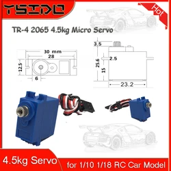 TR-4 2065 Micro Servo Metal Gear 4.5KG Waterproof Micro Servo for Traxxas TRX4M 1/18 TRX4 1/10 Scale RC Car Upgrade Accessories