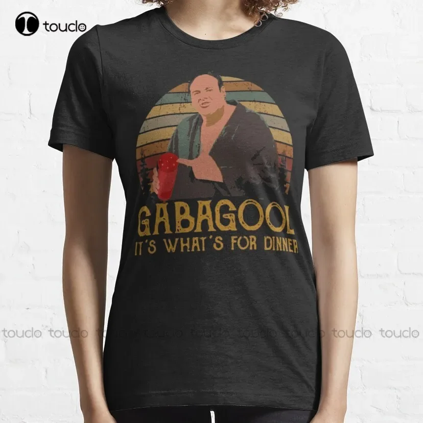 Gabagool Mafia Tony Soprano Sopranos Classic T-Shirt Custom Shirts Design Your Own Custom Aldult Teen Unisex Xs-5Xl New Cotton