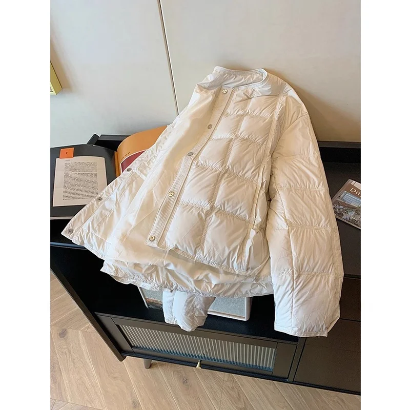 Retro ort algodón Jaet mujer invierno nuevo tamaño grande de gama alta redondo Ne ropa de algodón Thi prendas de vestir exteriores Fraance Sle