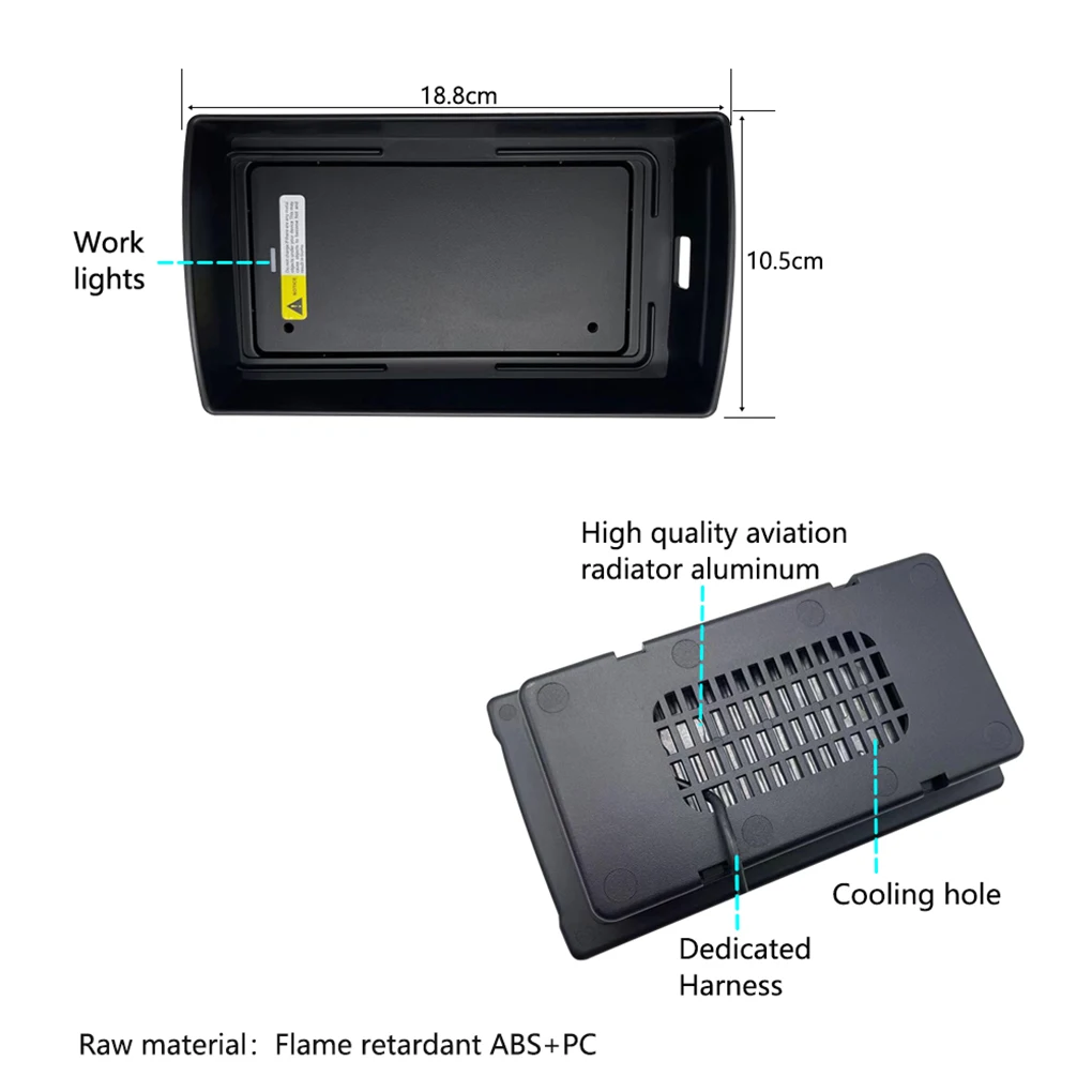 Car Wireless Charger Wireless Charger Smartphones Center Console Wireless Charging For Audi A3 S3