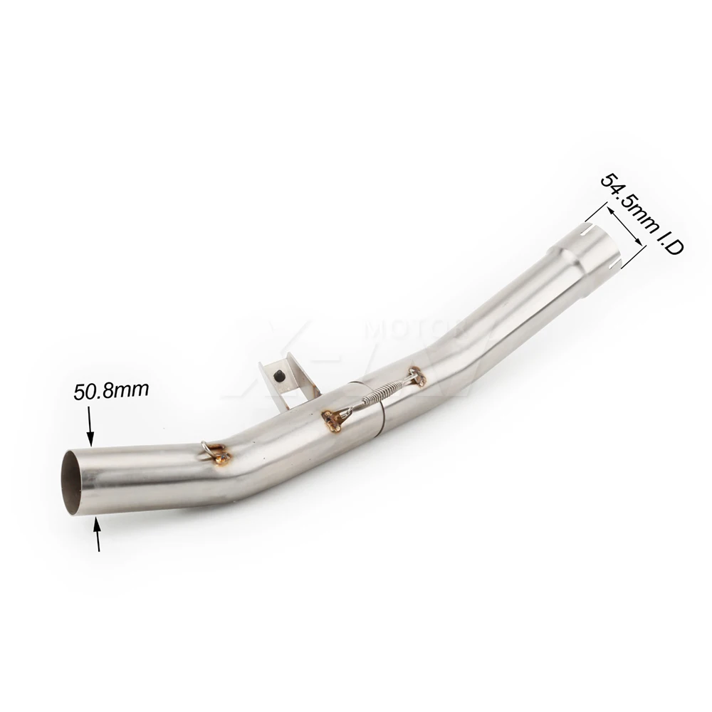 

For Kawasaki GTR 1400 GTR1400 2007 2008 2009 2010 2011 2012 2013-2022 Concours 14 ZG1400 Motorcycle Exhaust Mid Link Pipe 51MM