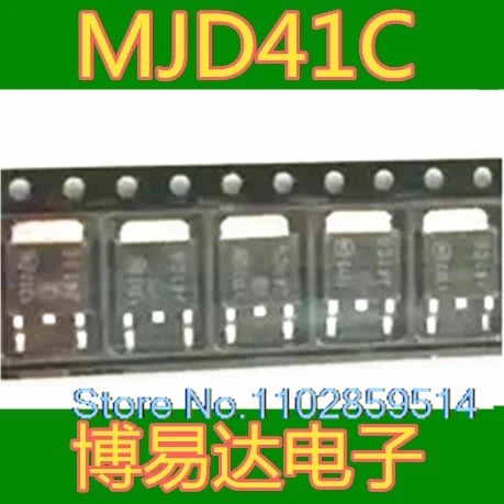 20PCS/LOT  MJD41C J41CG TIP41C TO-252  NPN