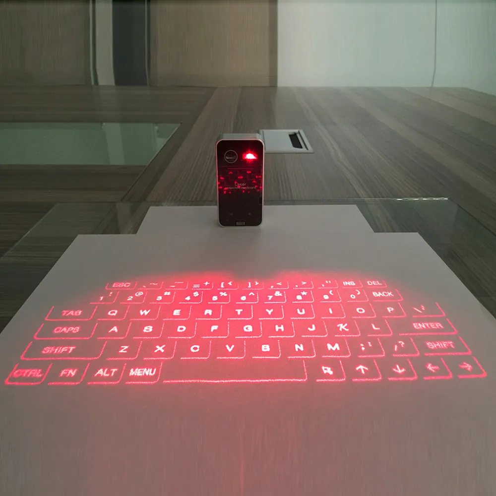 Portable Wireless Laser Keyboard Virtual Projection Bluetooth Keyboard for Android Smart Phone Tablet PC Notebook Dropshipping