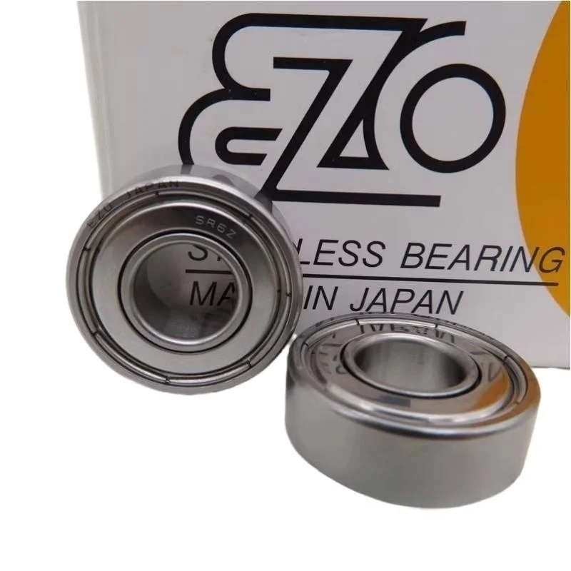 

10pcs Japan EZO stainless steel bearing SR6ZZ 9.525*22.22*7.142mm SR6Z DDRI-1438ZZ precision inch bearings R6