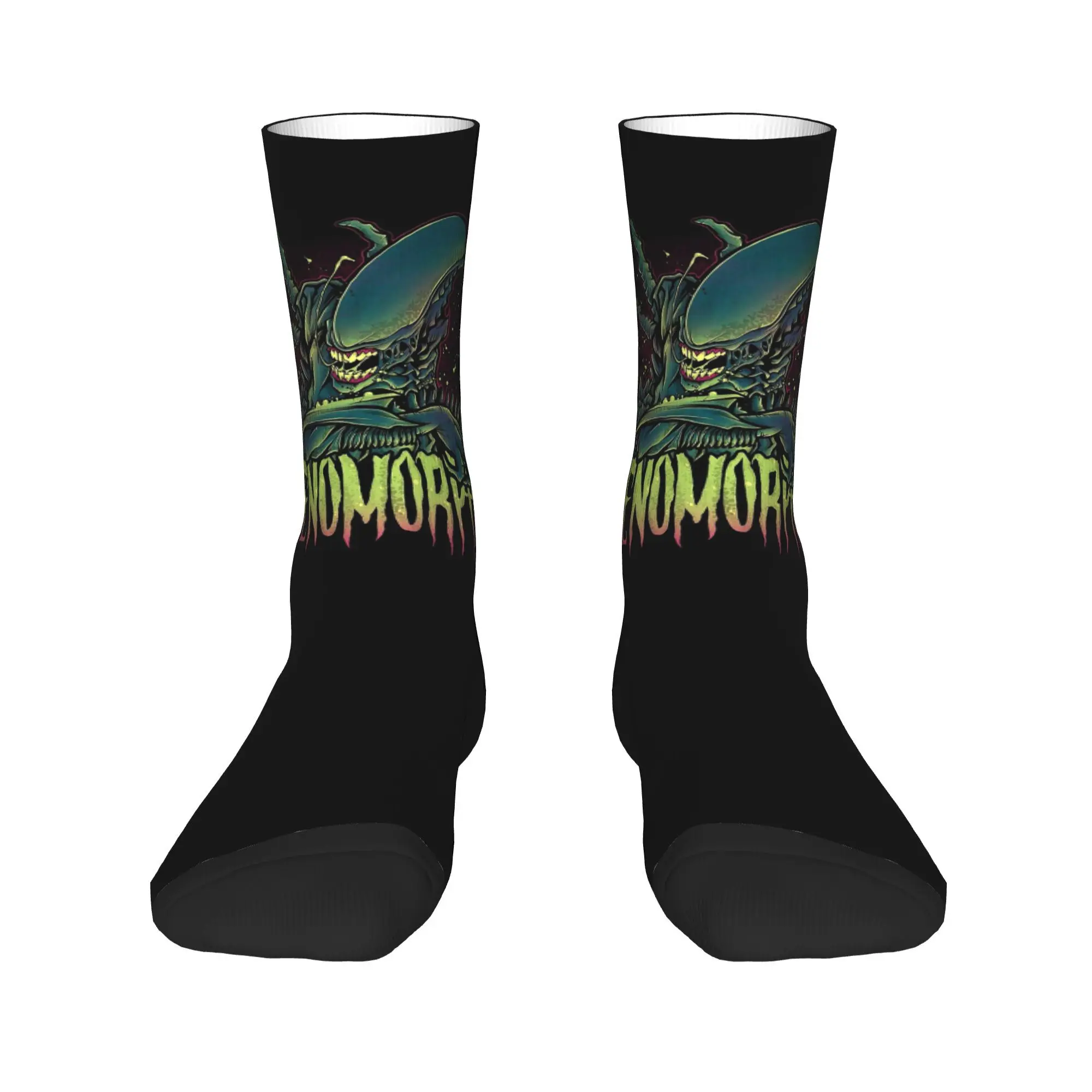 Xenomorph ソックス原宿高品質ストッキングオールシーズンロングソックスアクセサリーユニセックスクリスマスギフト