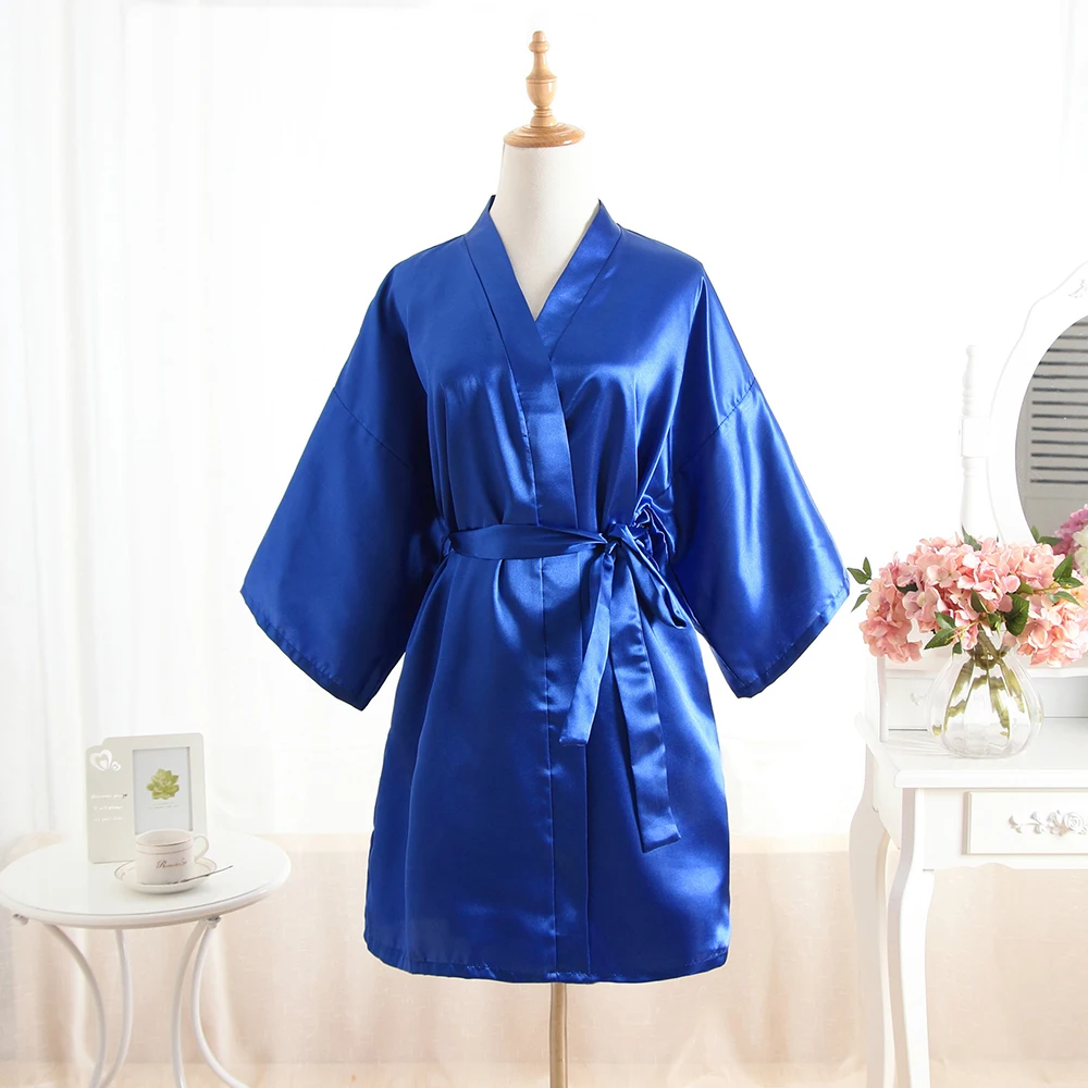 2023 Men Silk Satin Long Robe Women Long Sleeve Homewear Intimate Lingerie Wrap Dressing Gown Bathrobe Nightgown Pajamas