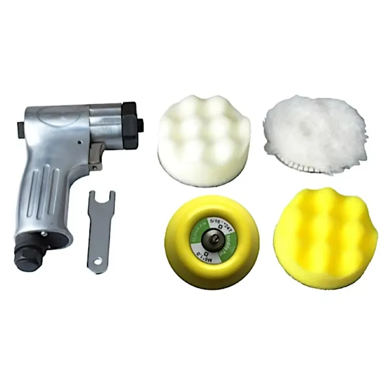Industrial Grade 3 Inch Pneumatic Polishing Machine Kit for Auto Detailing