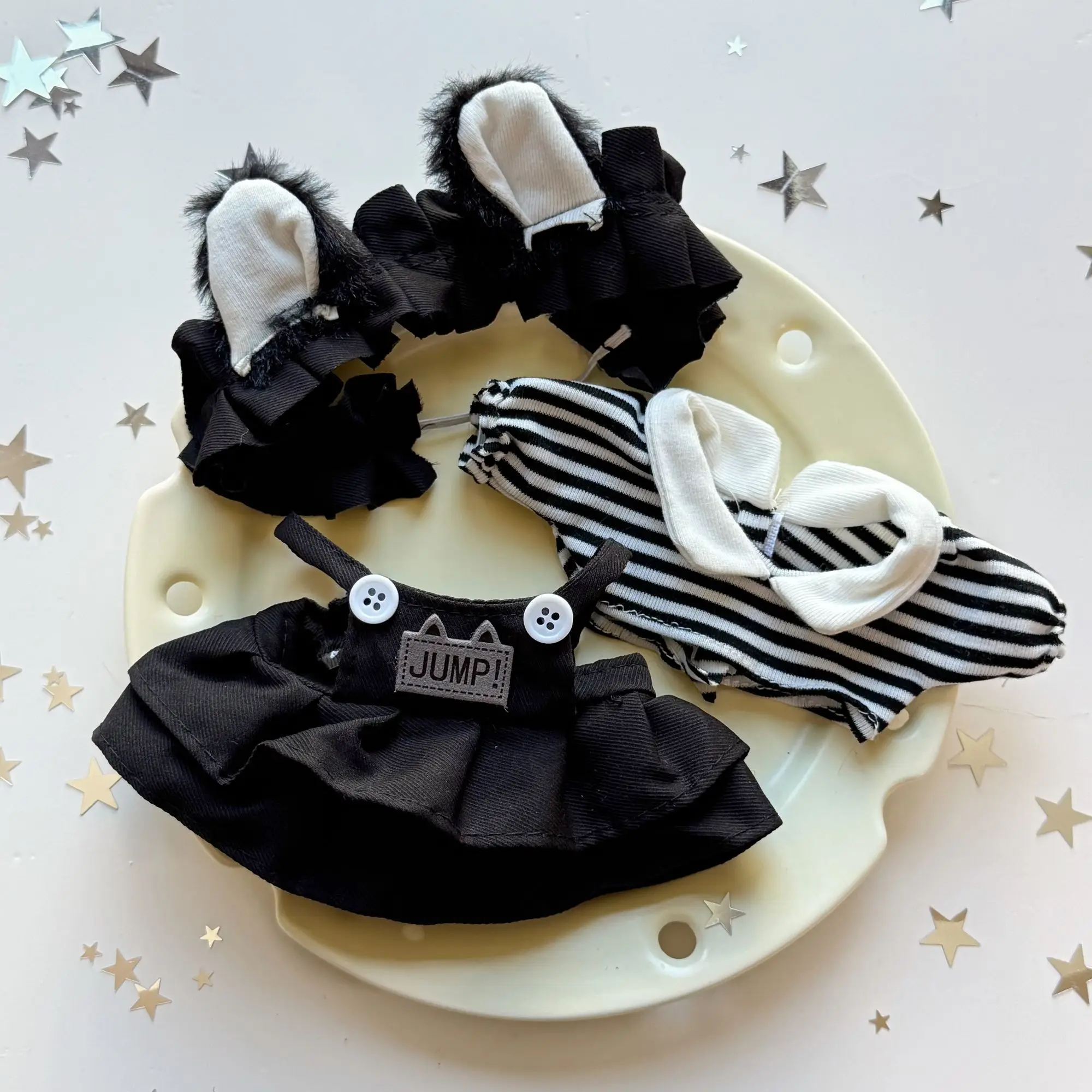 20-centimeter cotton doll clothing cute and sweet set for outing series - Part 3