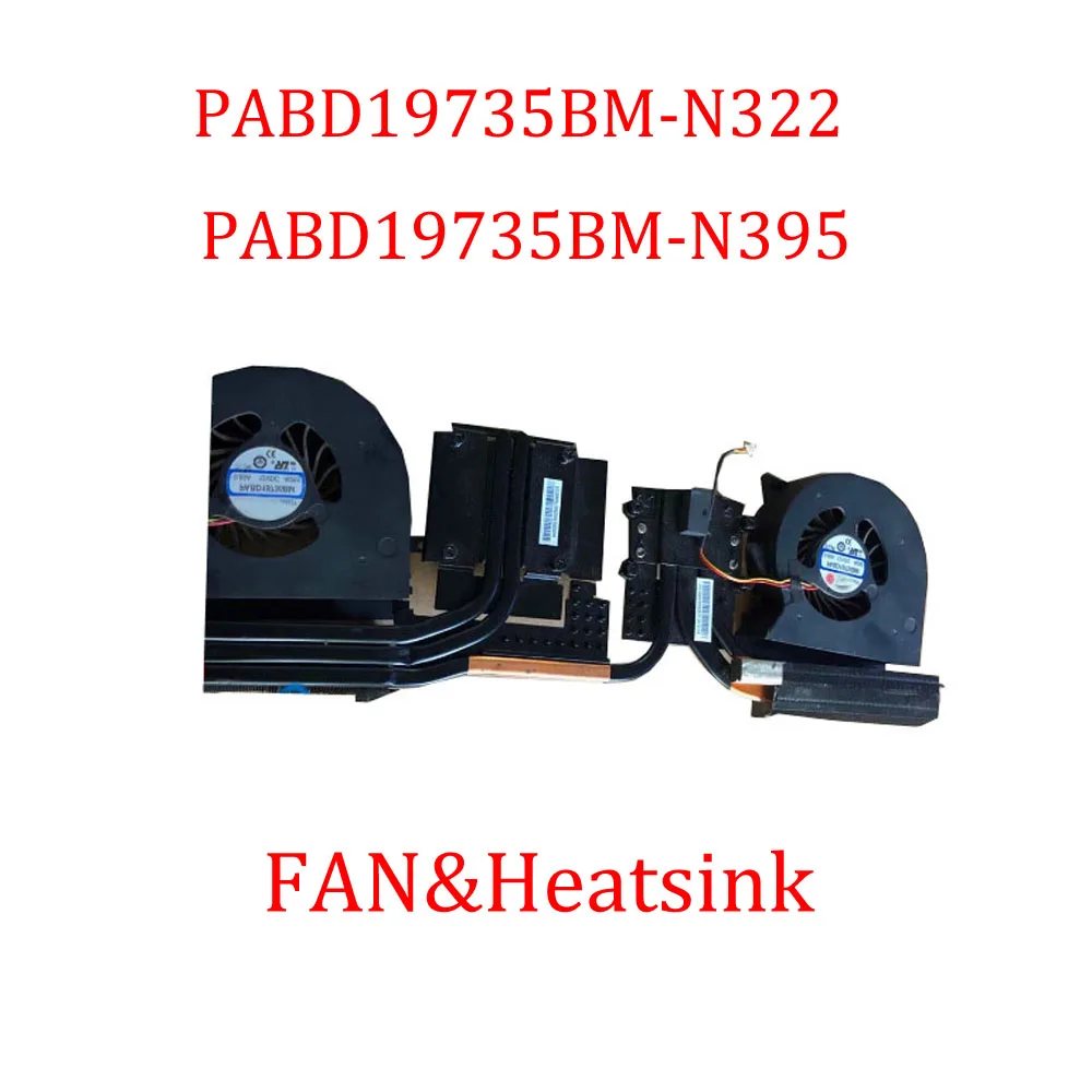 Laptop FAN&Heatsink For MSI PABD19735BM-N322 PABD19735BM-N395 PABD19735BM N322 PABD19735BM N395 4-Pins DC 12V 0.65A 4Pin New