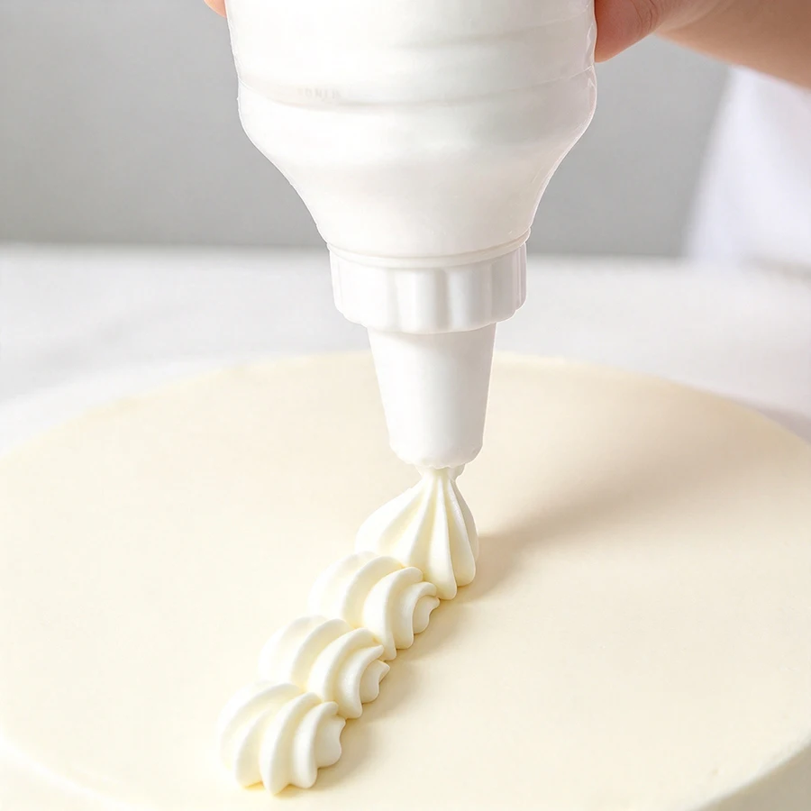 Zarte Tortendekoration Spritztüllen-Set mit 8 Düsen für Kuchengießerei und Backen – Detail 4