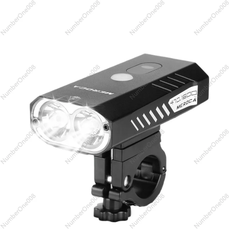 Smart Strong Light Headlight Bicycle Light 1000/1600lm Flashlight Mountain Bike Road Light