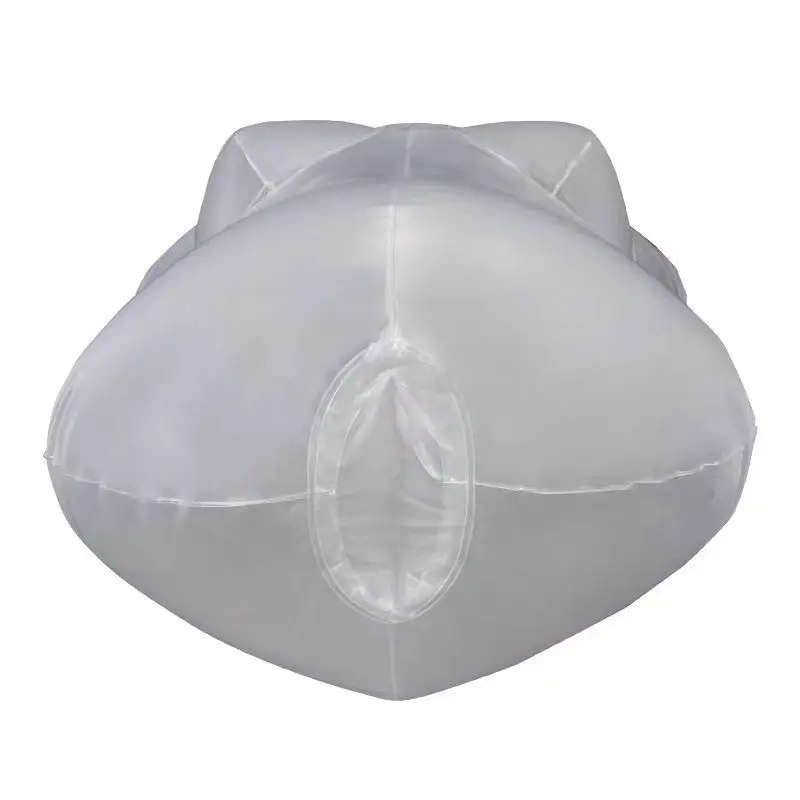 Qsm brinquedo sexual de uma peça transparente inflável arma quadro travesseiro boneca cama masculina masturbador divertido pode