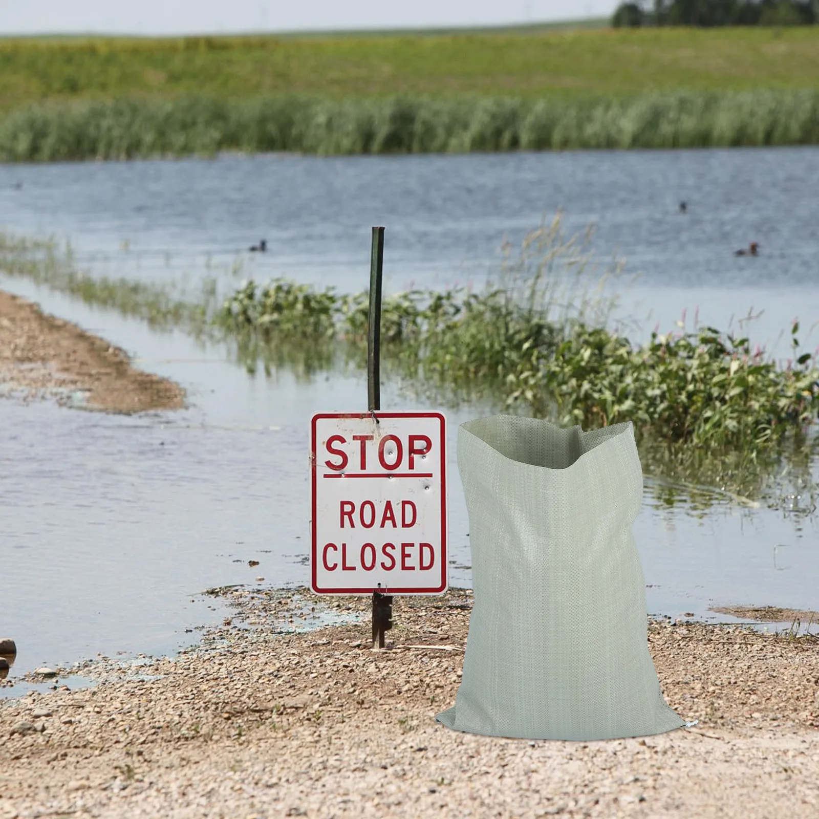 20 قطعة أكياس الرمل المتينة حاجز الفيضانات أكياس التعبئة أكياس تخزين متعددة الوظائف لوازم التعبئة المتحركة ملحق سريع #3