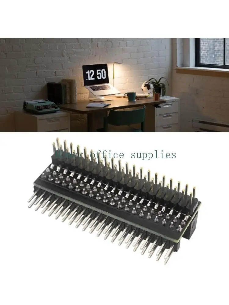 

K43B Плата расширения GPIO 1–2 2 x 20-контактный модуль расширения с 40-контактным разъемом для 4B 3B+ 3B 2B